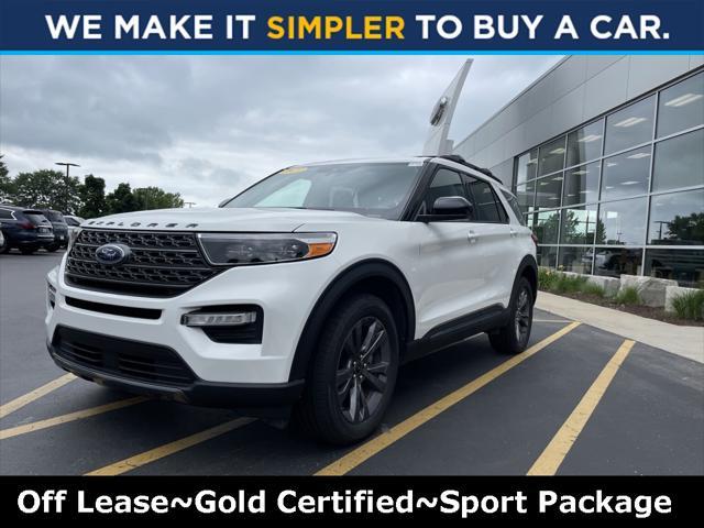 used 2023 Ford Explorer car, priced at $36,125