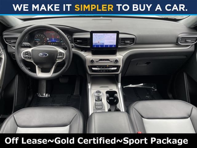 used 2023 Ford Explorer car, priced at $36,125