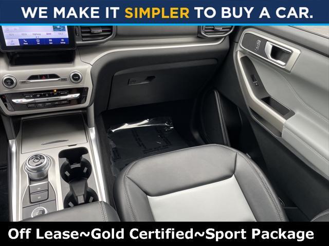 used 2023 Ford Explorer car, priced at $36,125
