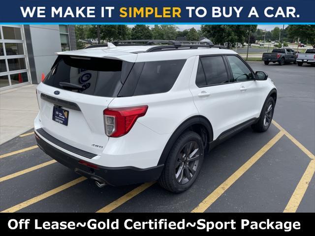 used 2023 Ford Explorer car, priced at $36,125