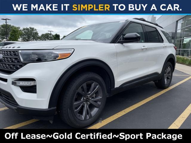 used 2023 Ford Explorer car, priced at $36,125