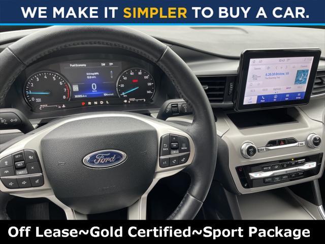 used 2023 Ford Explorer car, priced at $36,125