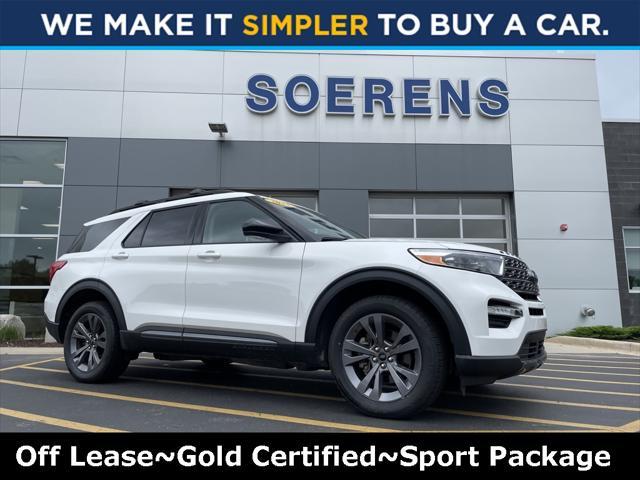 used 2023 Ford Explorer car, priced at $36,546