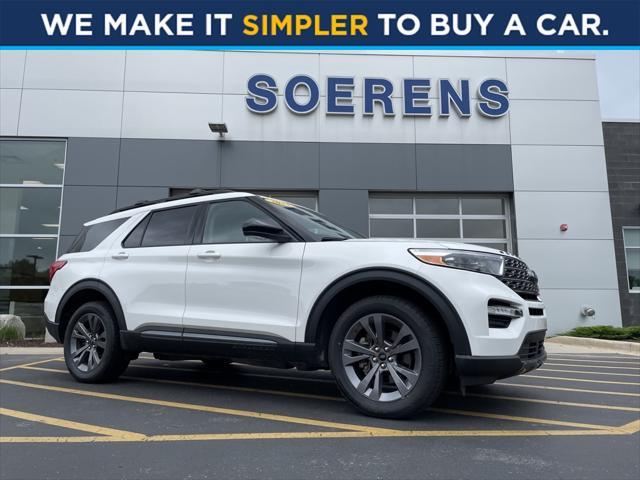 used 2023 Ford Explorer car, priced at $36,546