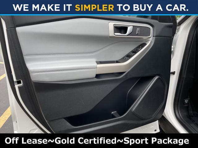 used 2023 Ford Explorer car, priced at $36,125