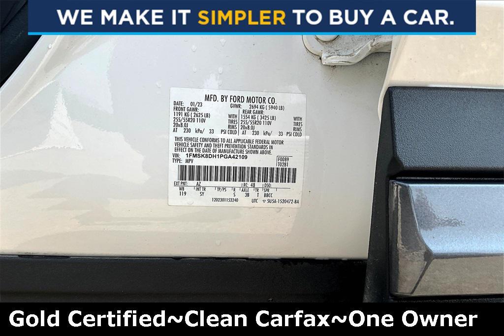 used 2023 Ford Explorer car, priced at $34,000