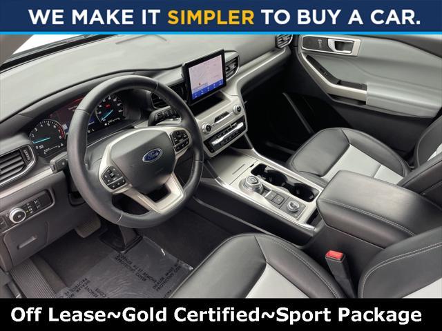 used 2023 Ford Explorer car, priced at $36,125