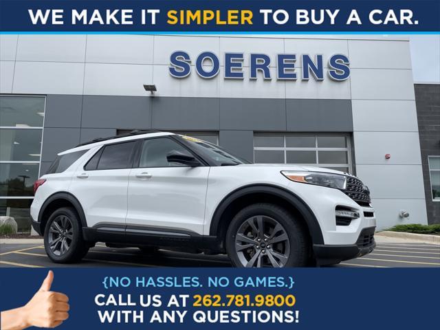 used 2023 Ford Explorer car, priced at $36,546