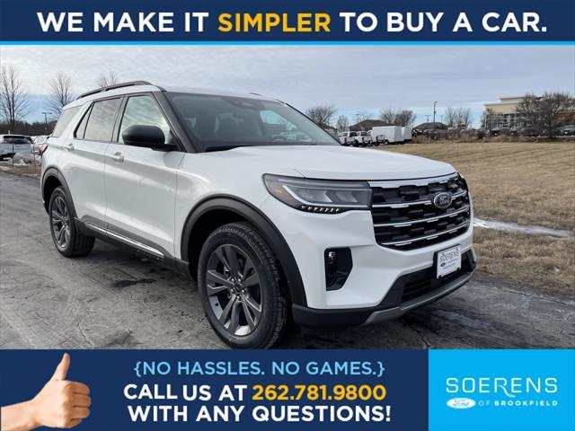 new 2025 Ford Explorer car, priced at $50,695