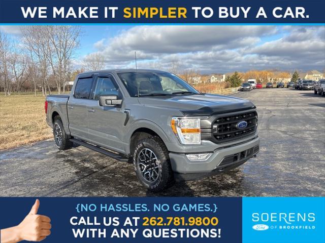 used 2021 Ford F-150 car, priced at $37,880