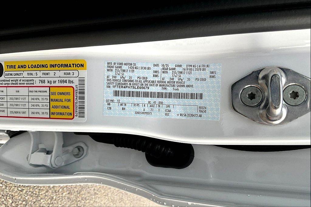 new 2025 Ford Ranger car, priced at $36,206