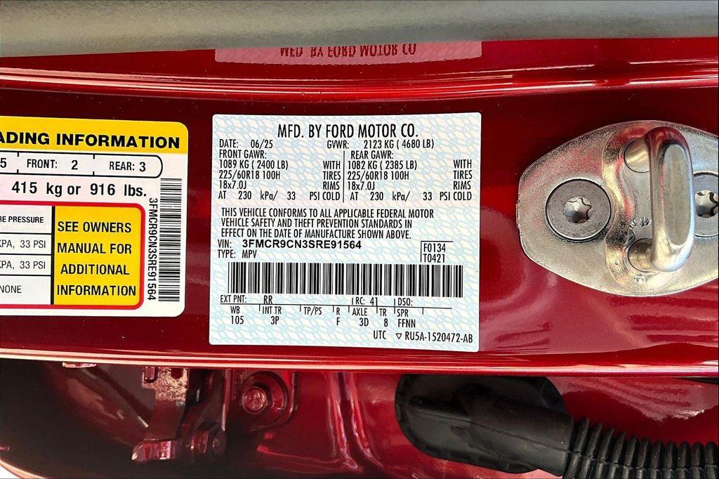 new 2025 Ford Bronco Sport car, priced at $39,618