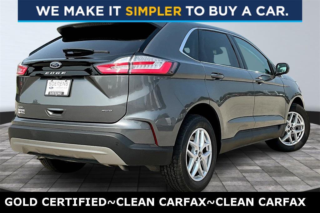 used 2023 Ford Edge car, priced at $28,100