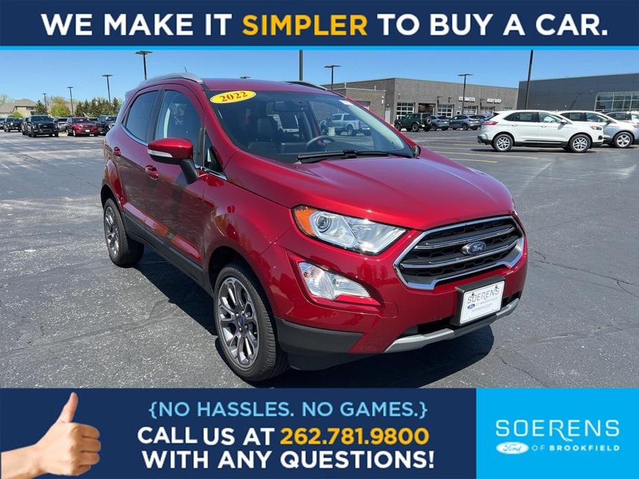used 2022 Ford EcoSport car, priced at $22,893