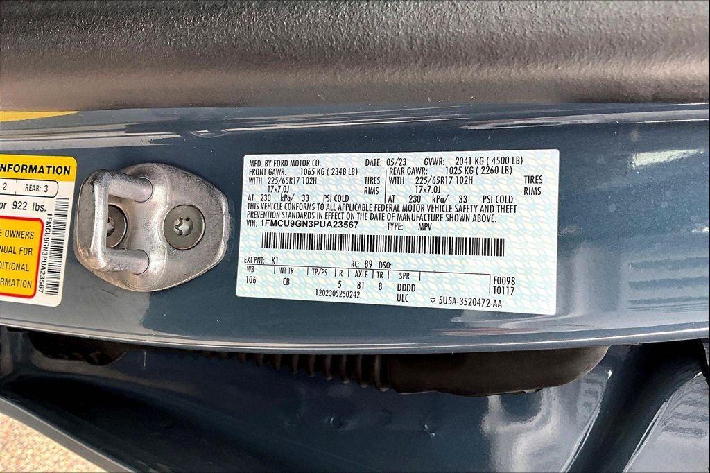 used 2023 Ford Escape car, priced at $23,789