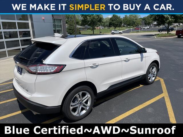 used 2018 Ford Edge car, priced at $17,900