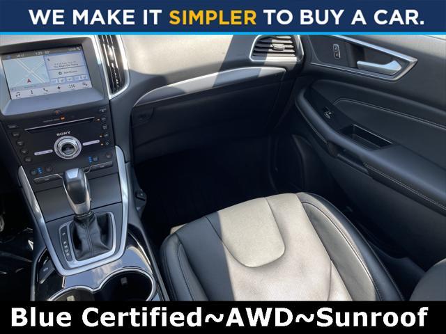used 2018 Ford Edge car, priced at $17,900