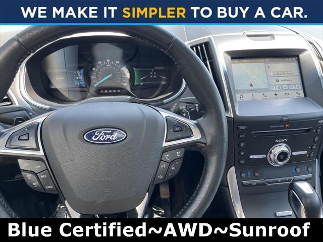 used 2018 Ford Edge car, priced at $17,900