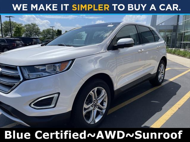 used 2018 Ford Edge car, priced at $17,900