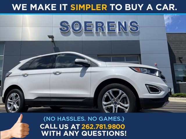 used 2018 Ford Edge car, priced at $18,990