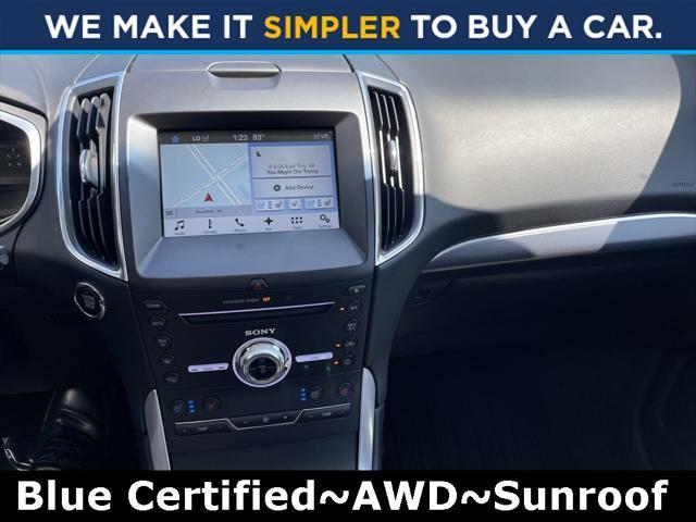 used 2018 Ford Edge car, priced at $17,900