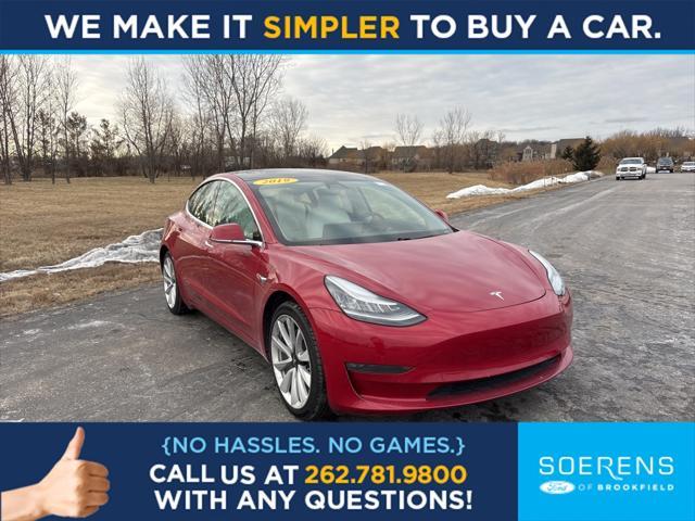 used 2019 Tesla Model 3 car, priced at $24,690