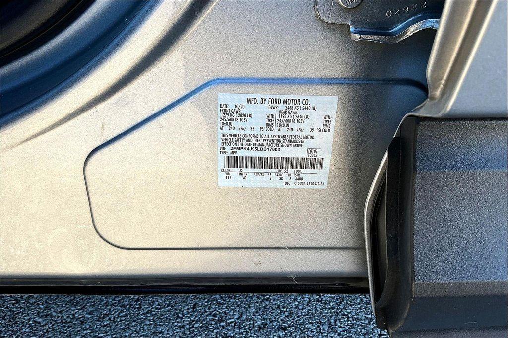 used 2020 Ford Edge car, priced at $19,000