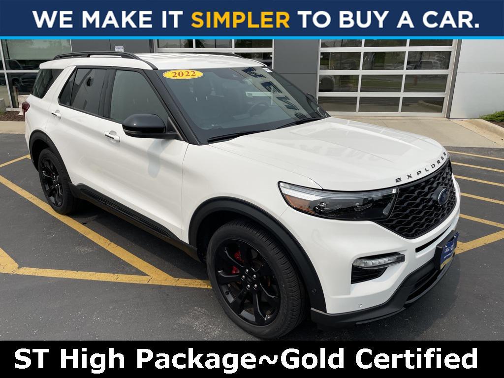 used 2022 Ford Explorer car, priced at $37,846