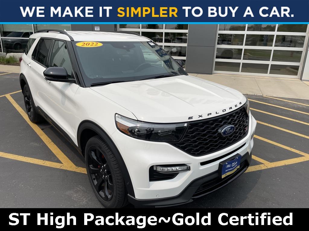 used 2022 Ford Explorer car, priced at $37,846