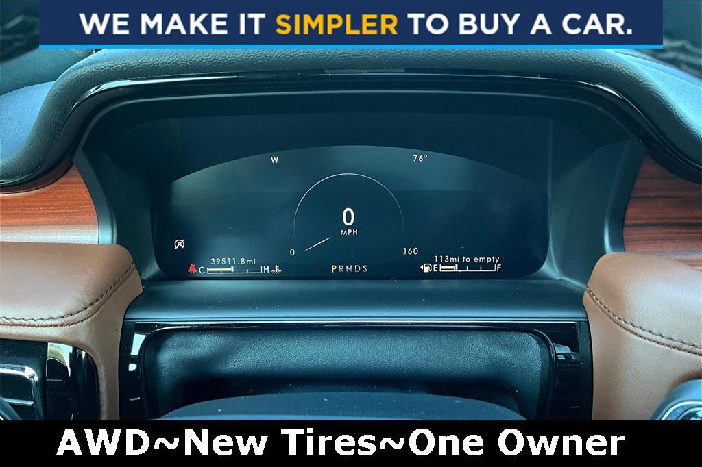 used 2022 Lincoln Nautilus car, priced at $37,510