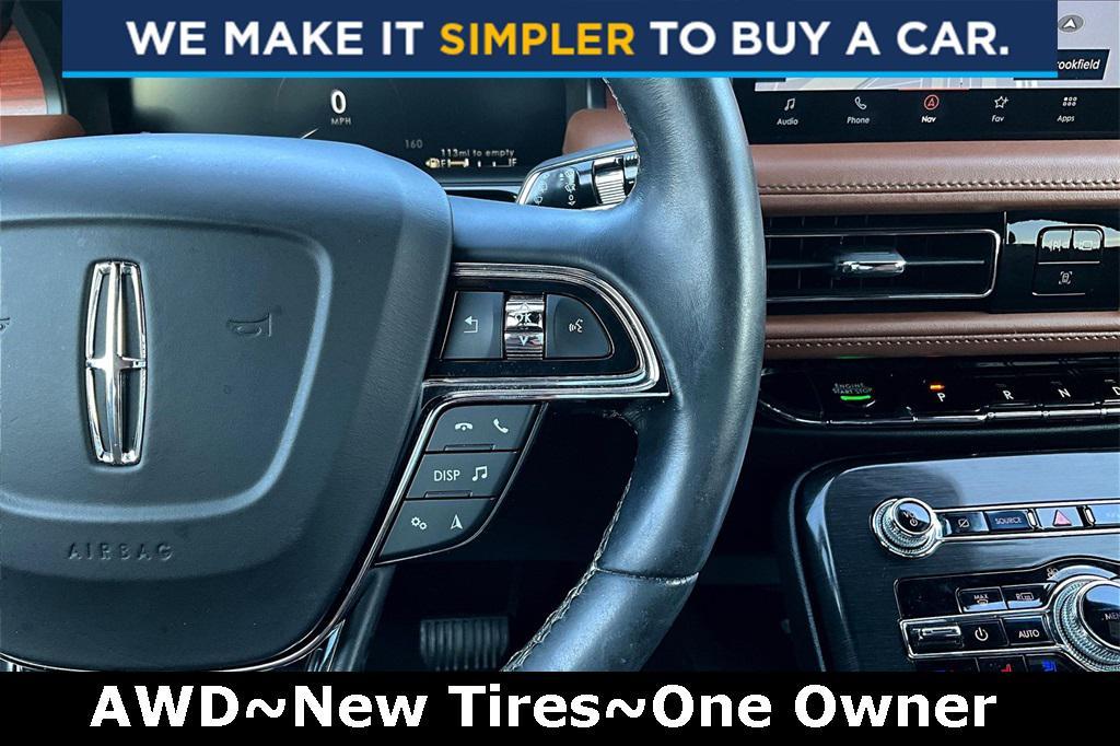 used 2022 Lincoln Nautilus car, priced at $37,510