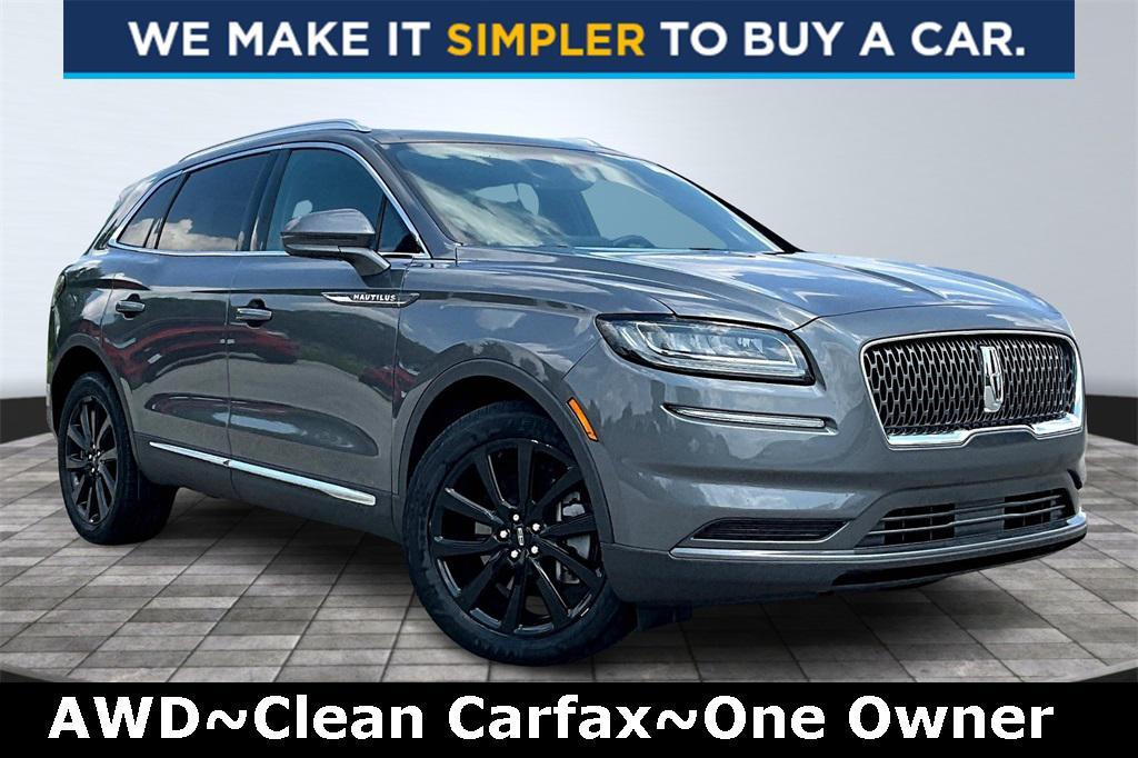 used 2022 Lincoln Nautilus car, priced at $34,800