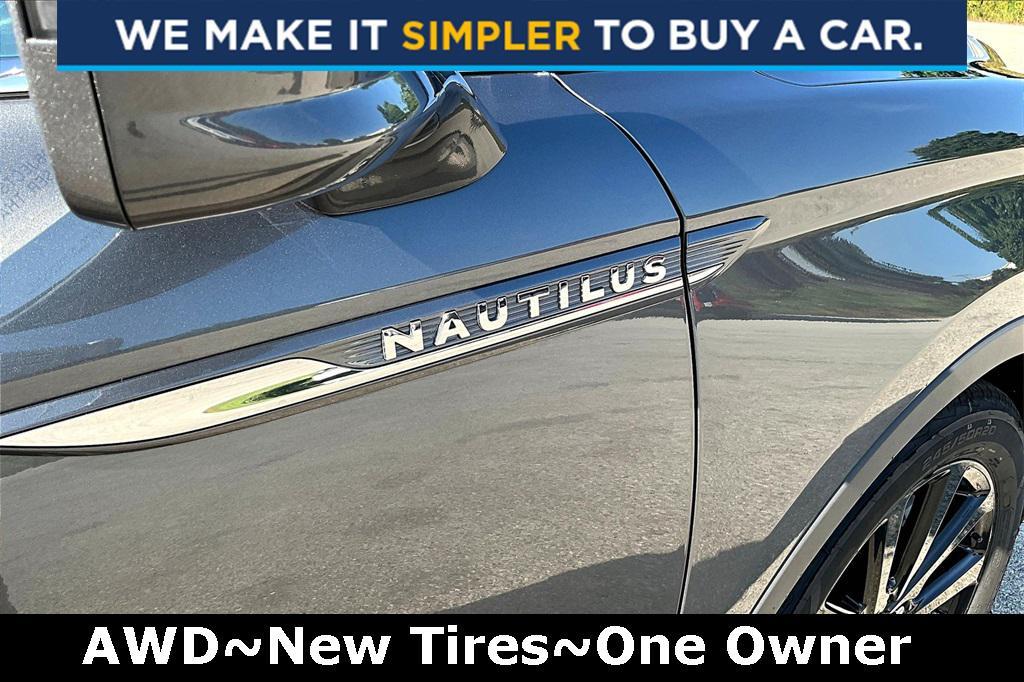 used 2022 Lincoln Nautilus car, priced at $37,510