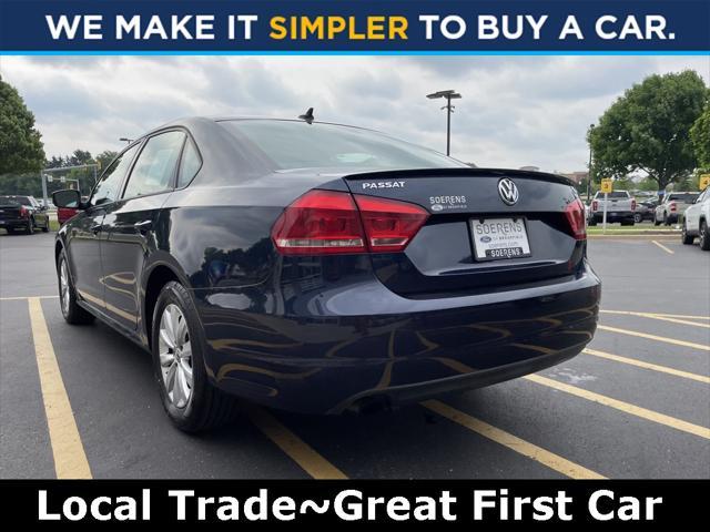 used 2015 Volkswagen Passat car, priced at $10,000