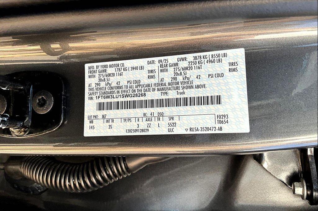 new 2025 Ford F-150 Lightning car, priced at $69,461