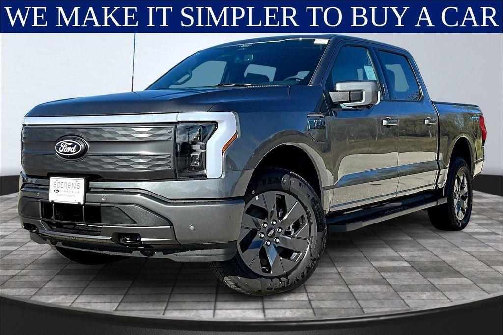 new 2025 Ford F-150 Lightning car, priced at $74,509