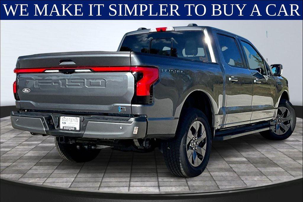 new 2025 Ford F-150 Lightning car, priced at $74,509