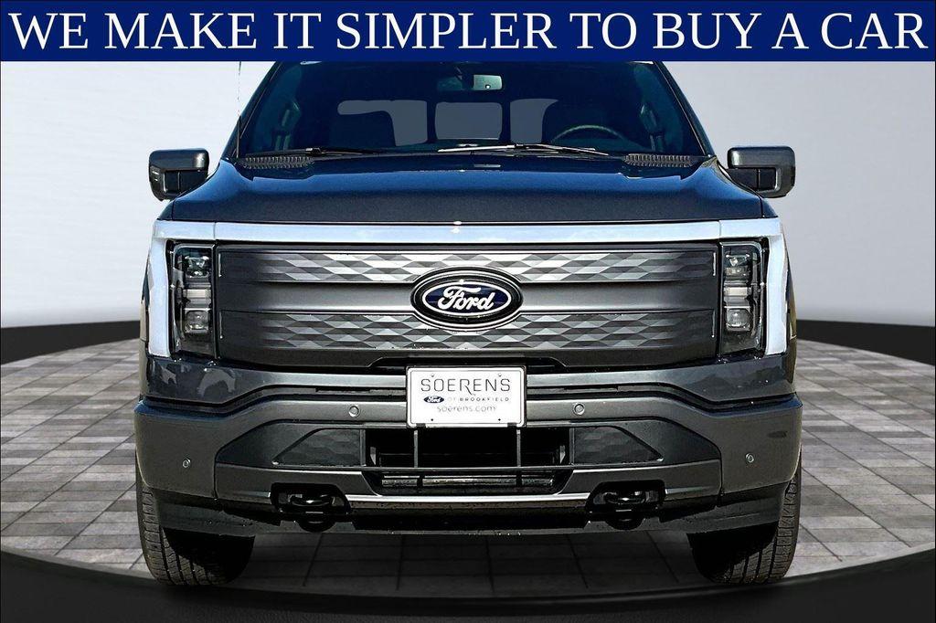 new 2025 Ford F-150 Lightning car, priced at $74,509
