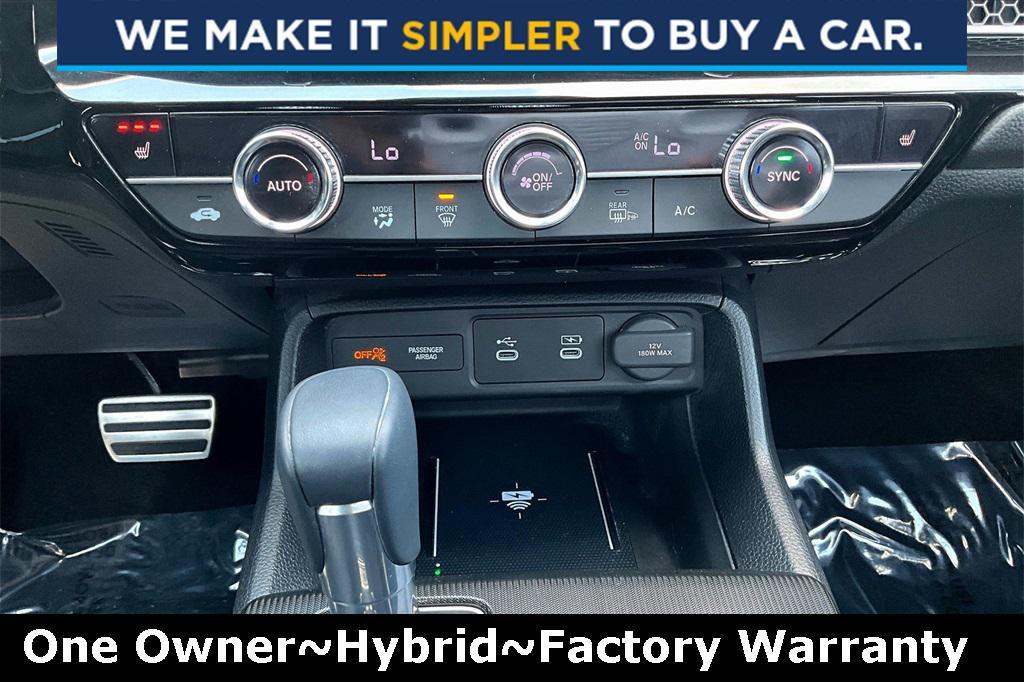 used 2025 Honda Civic Hybrid car, priced at $28,600
