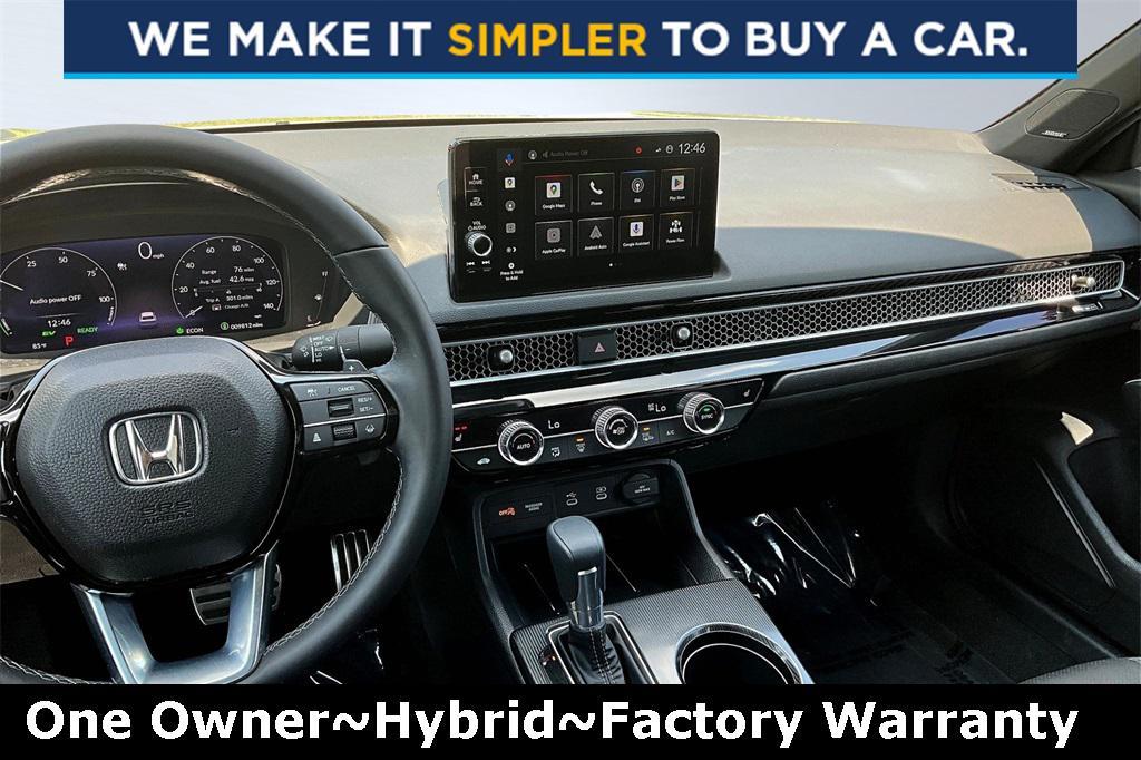 used 2025 Honda Civic Hybrid car, priced at $28,600