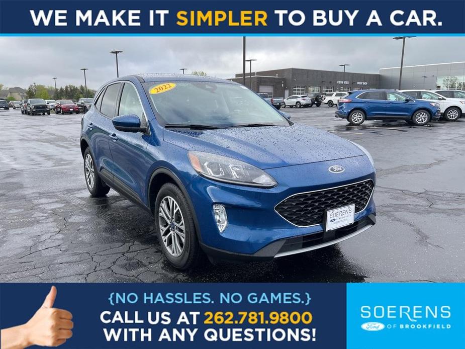 used 2022 Ford Escape car, priced at $27,299