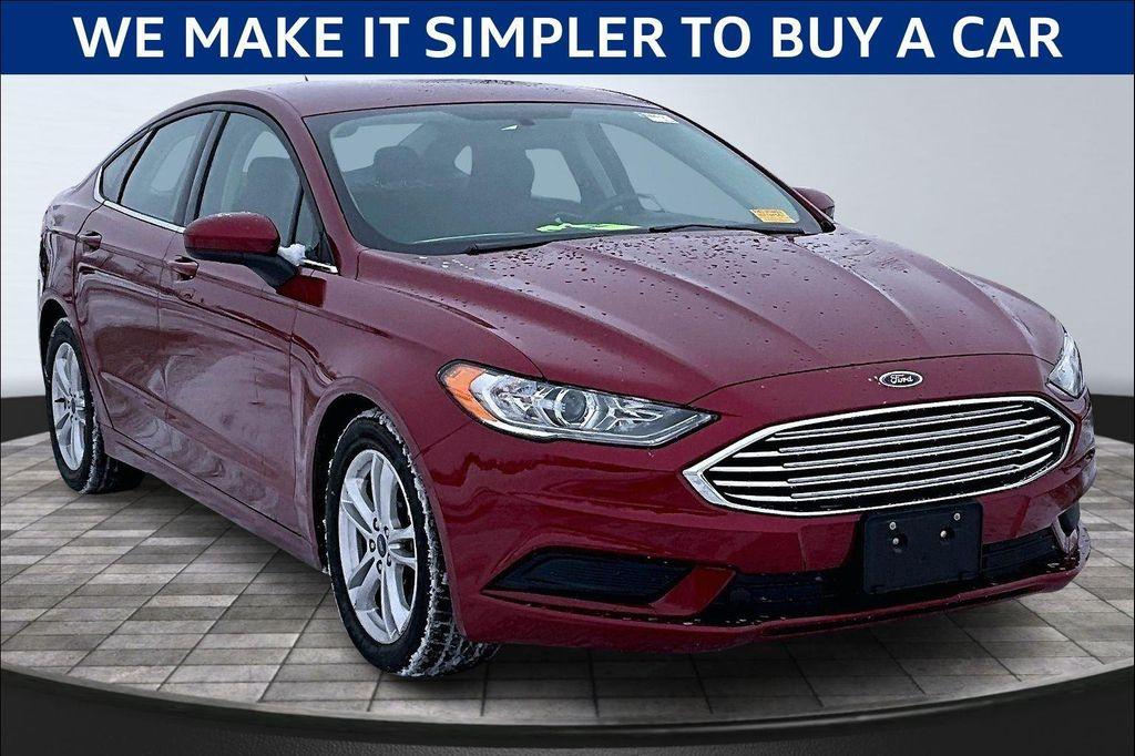 used 2018 Ford Fusion car, priced at $14,991