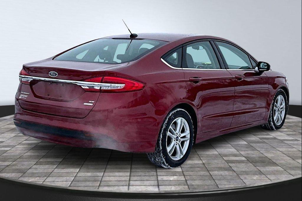 used 2018 Ford Fusion car, priced at $14,991