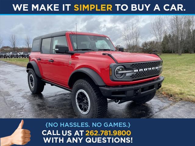 new 2024 Ford Bronco car, priced at $65,261