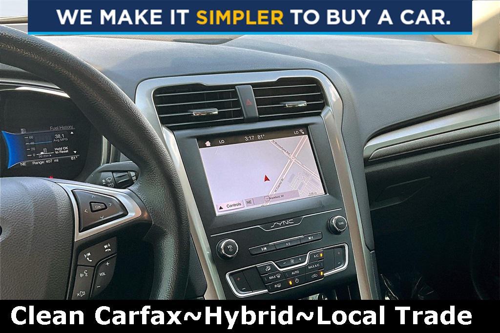 used 2019 Ford Fusion Hybrid car, priced at $14,700