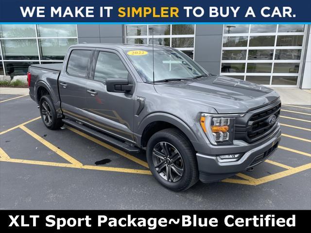 used 2022 Ford F-150 car, priced at $43,900