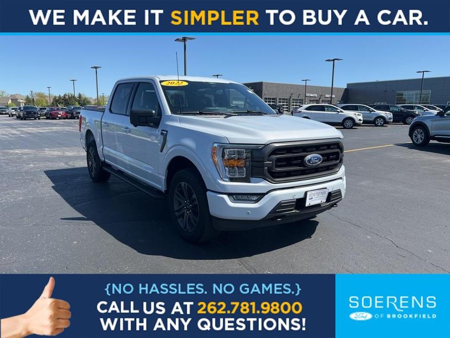 used 2022 Ford F-150 car, priced at $44,086
