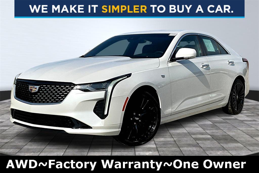used 2021 Cadillac CT4 car, priced at $28,200
