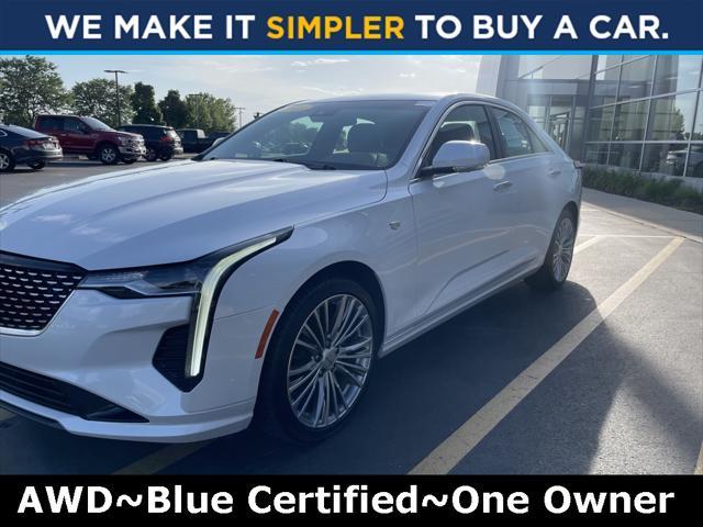 used 2021 Cadillac CT4 car, priced at $30,720