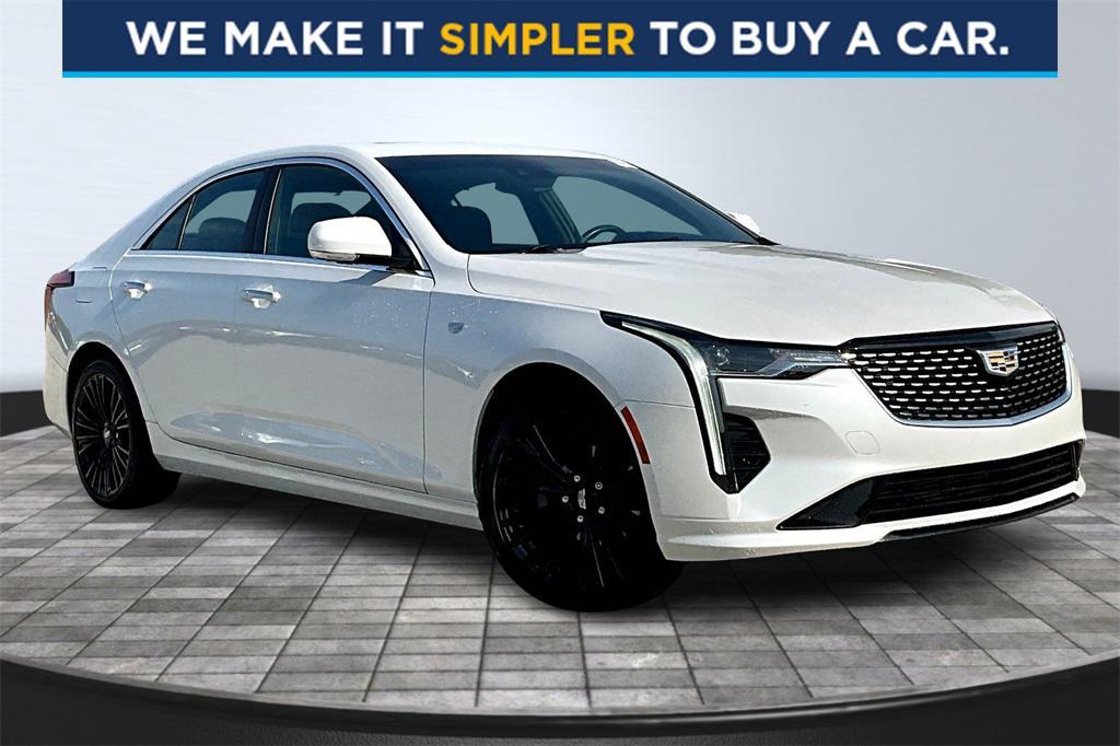 used 2021 Cadillac CT4 car, priced at $30,000